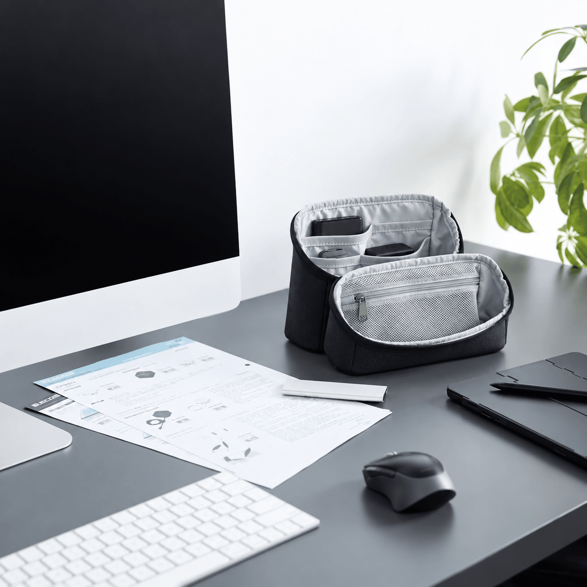 Slim Upright Travel Organiser