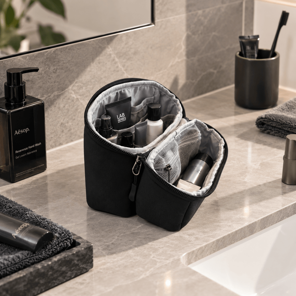 Slim Upright Travel Organiser