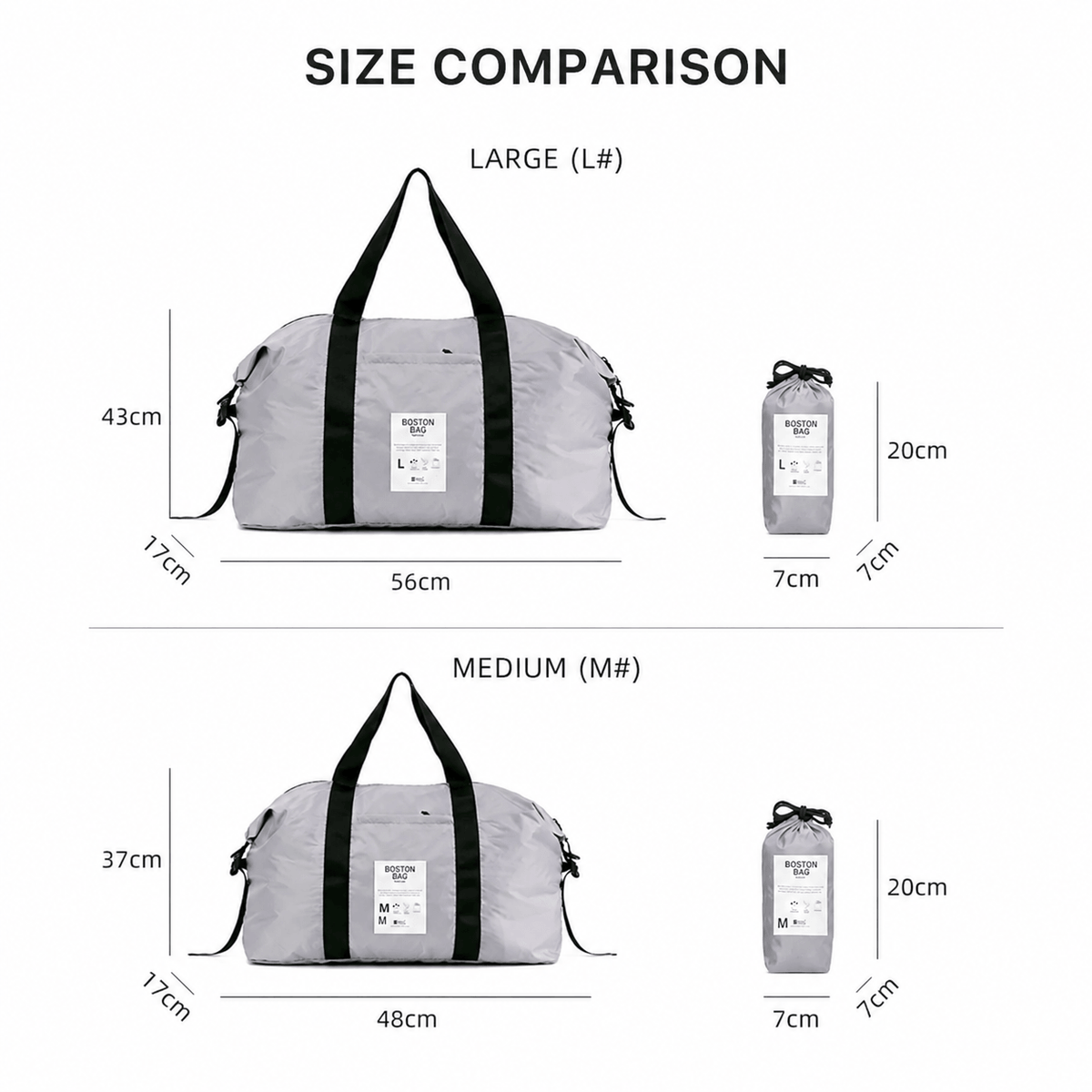 Ultra-Light Packable Travel Bag