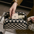 Checkmate Two-Zip Wash Bag