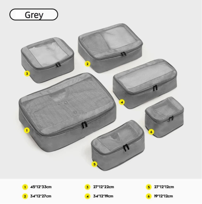 Compressible Travel Packing Cubes Set