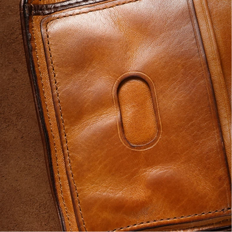 Bifold Leather Wallet for Men