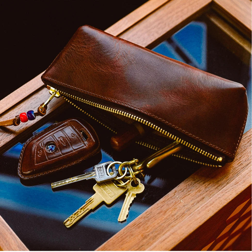 Handmade Leather Pencil Case