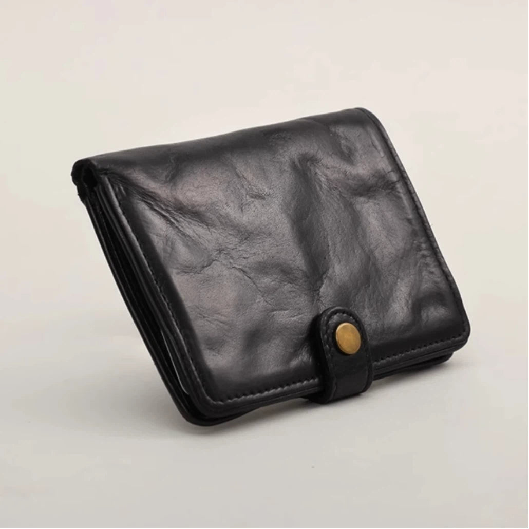 Bifold Leather Wallet for Men