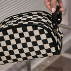 Checkmate Two-Zip Wash Bag