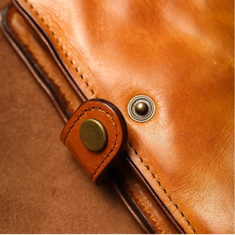 Bifold Leather Wallet for Men