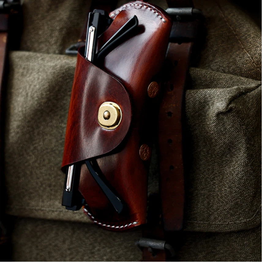 Artisan Leather Glasses Case