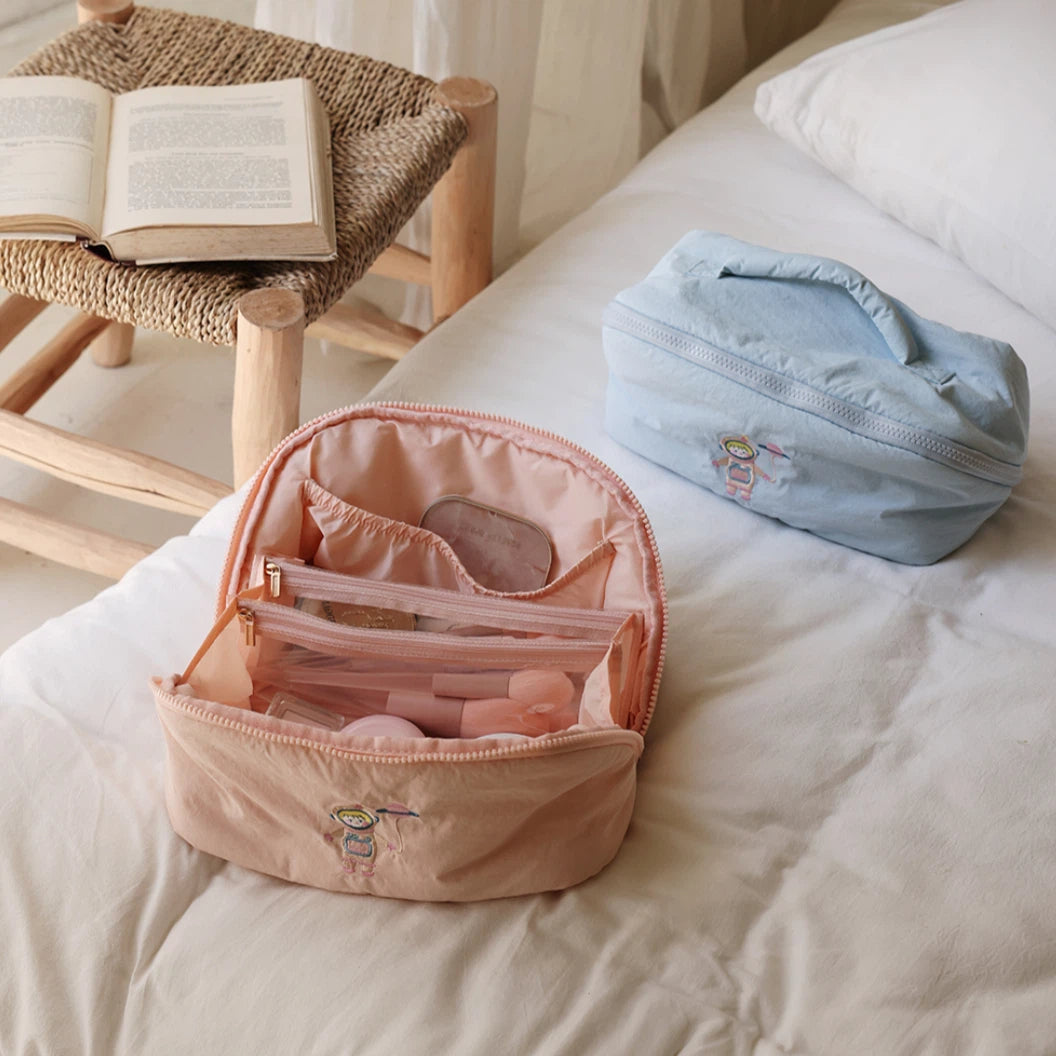 Cloud Puff Makeup Pouch