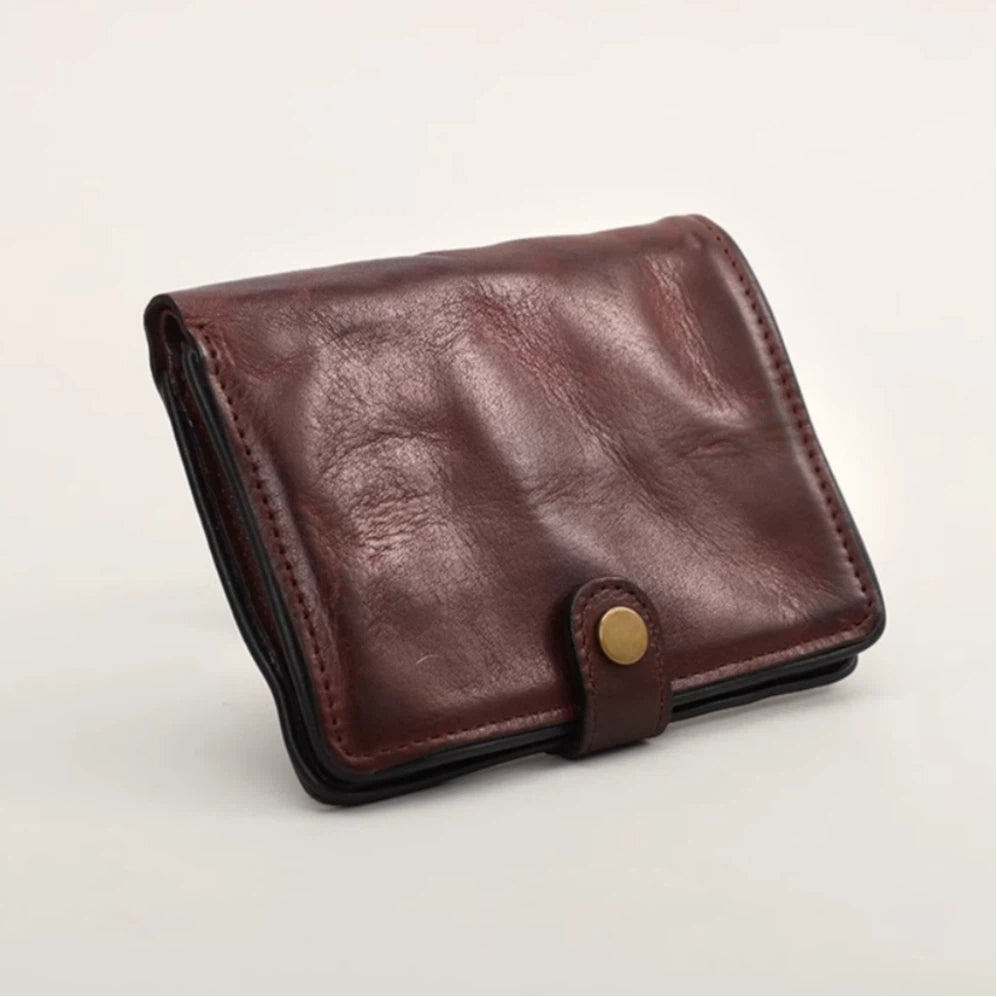 Bifold Leather Wallet for Men