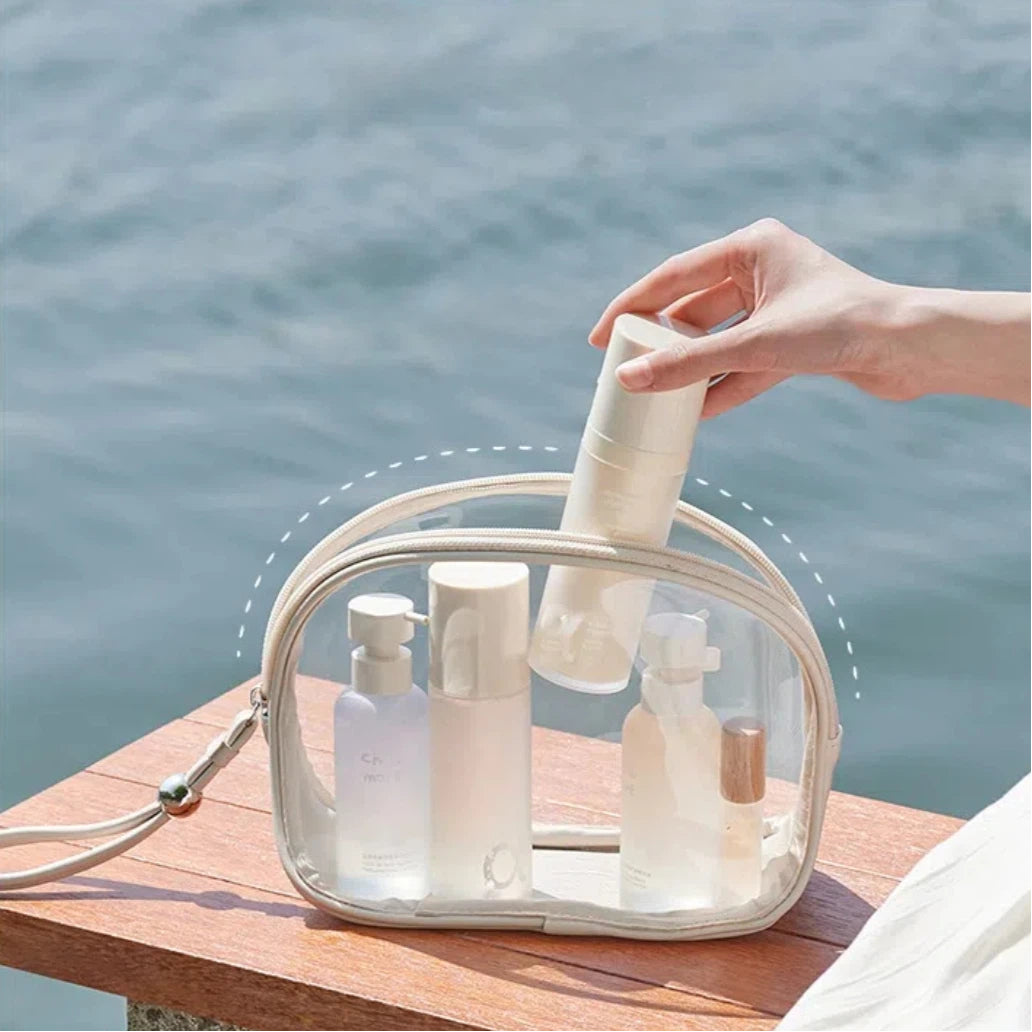 ClearView TPU Travel Toiletry Pouch