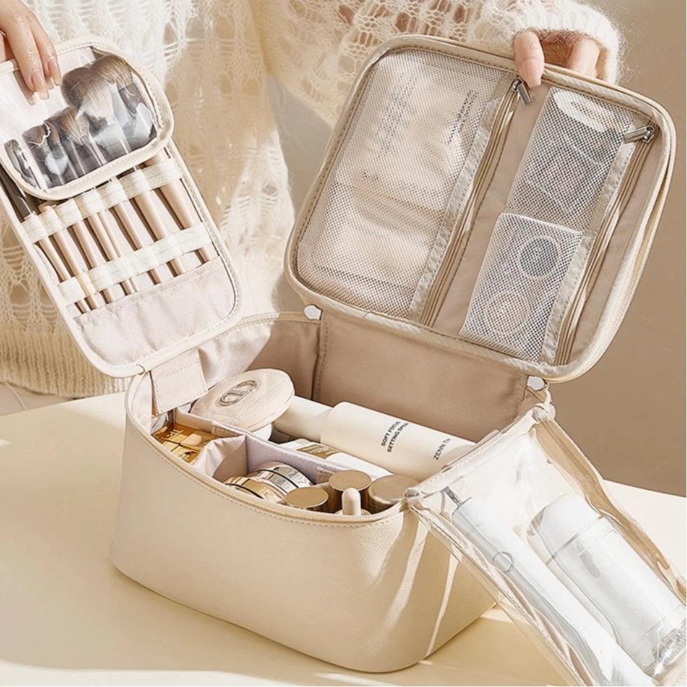 Six-Section Makeup Organizer Bag