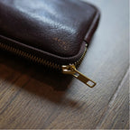 Handcrafted Minimalist Leather Pouch
