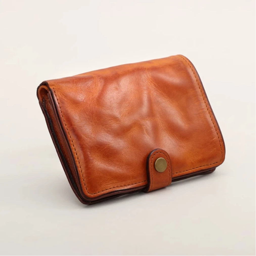 Bifold Leather Wallet for Men