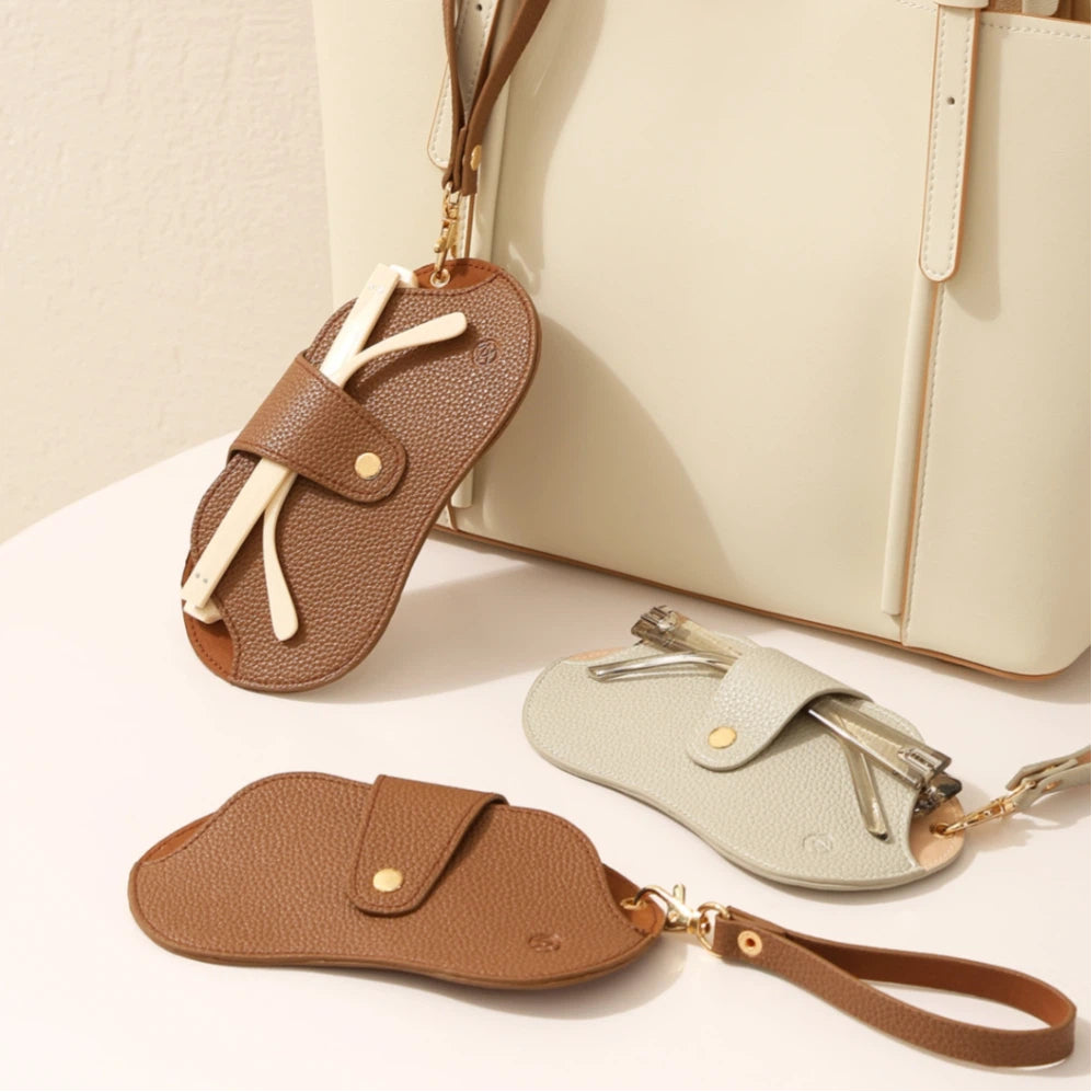 PU Eyewear Clip Case