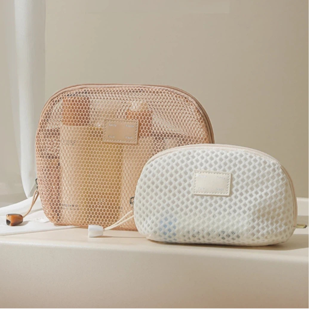 Air-Light Mesh Pouch Trio Set