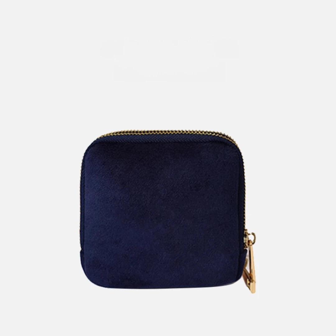 Tangle-Free Velvet Dual-Layer Jewellery Bag