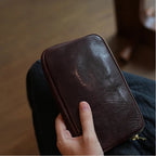 Handcrafted Minimalist Leather Pouch