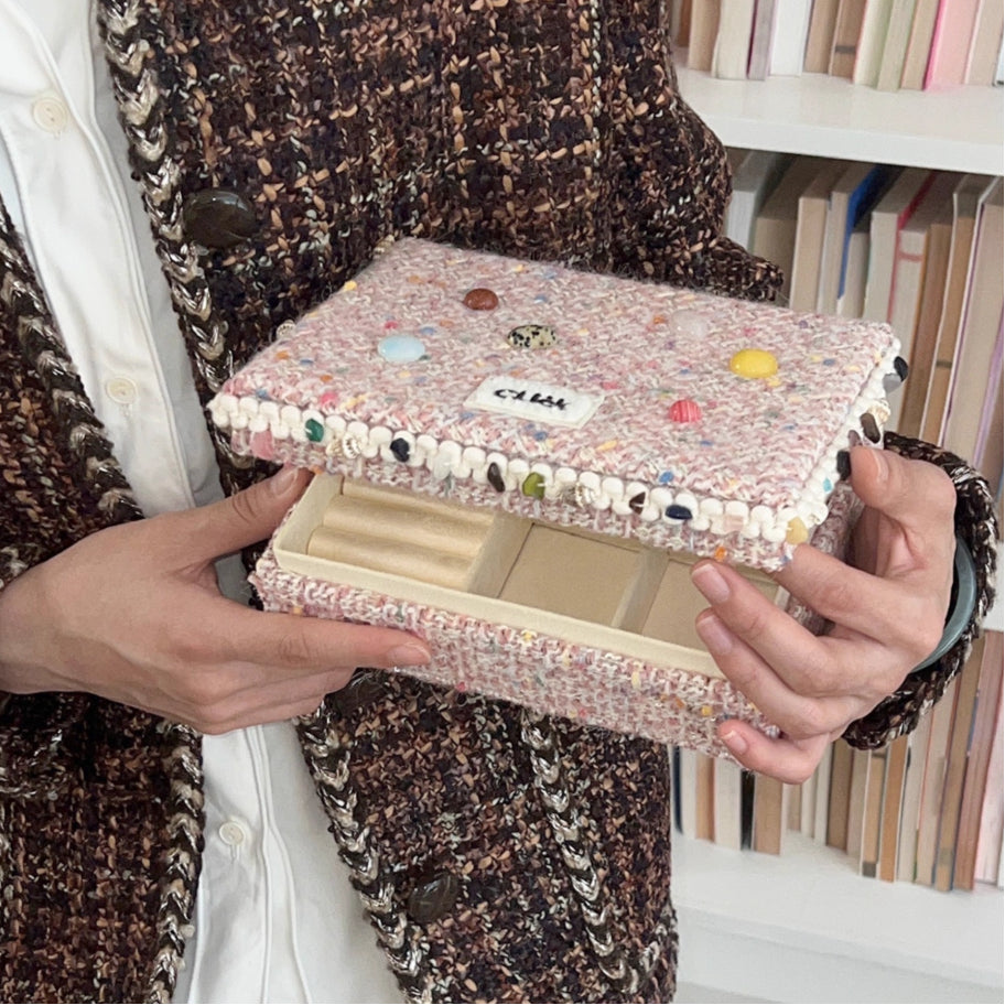 Tweed Jewellery Box