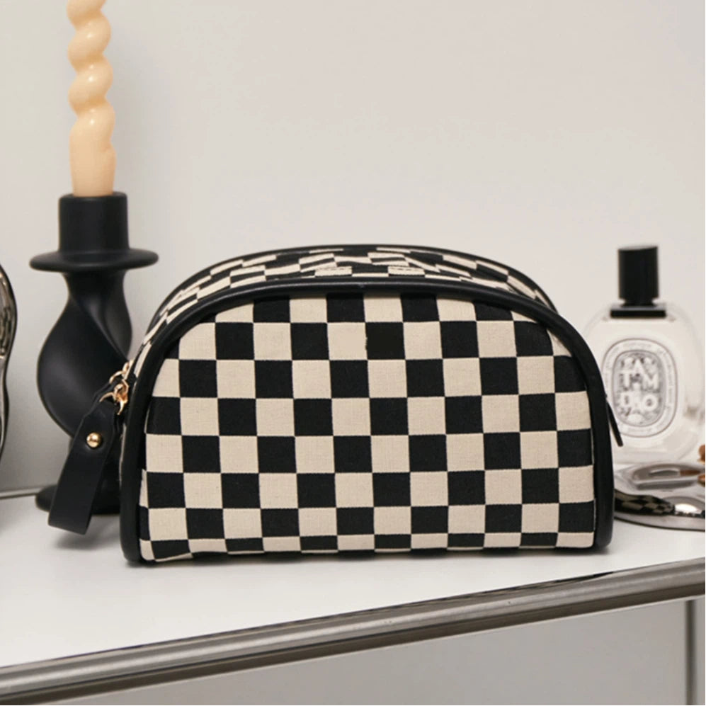 Checkmate Two-Zip Wash Bag