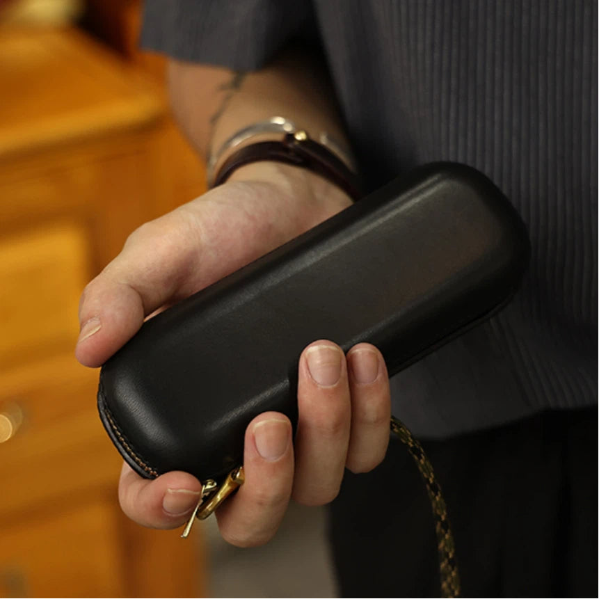 Handcrafted Leather Eyewear Case