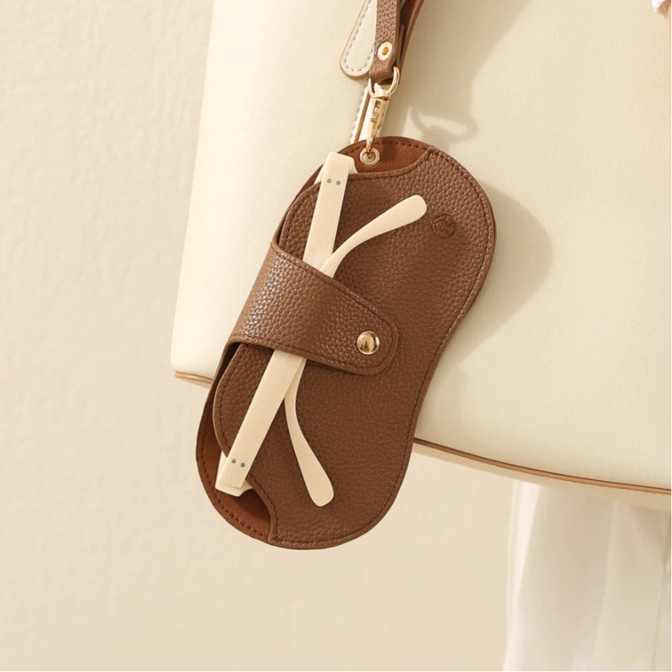 PU Eyewear Clip Case