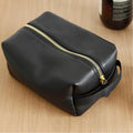 Slim Leather Portable Essentials Pouch