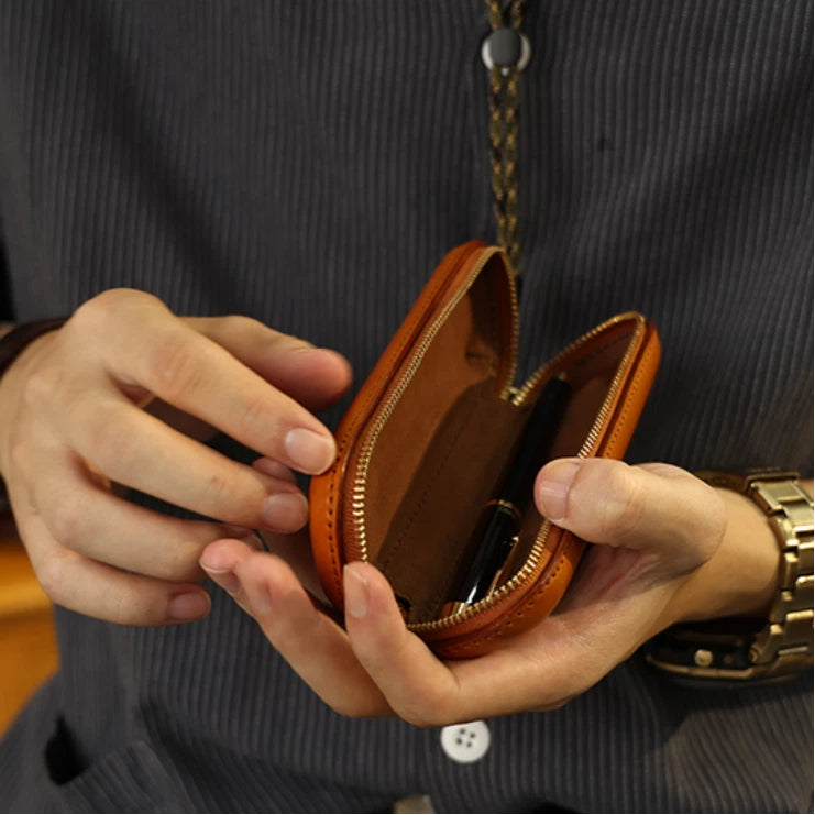 Handcrafted Leather Eyewear Case