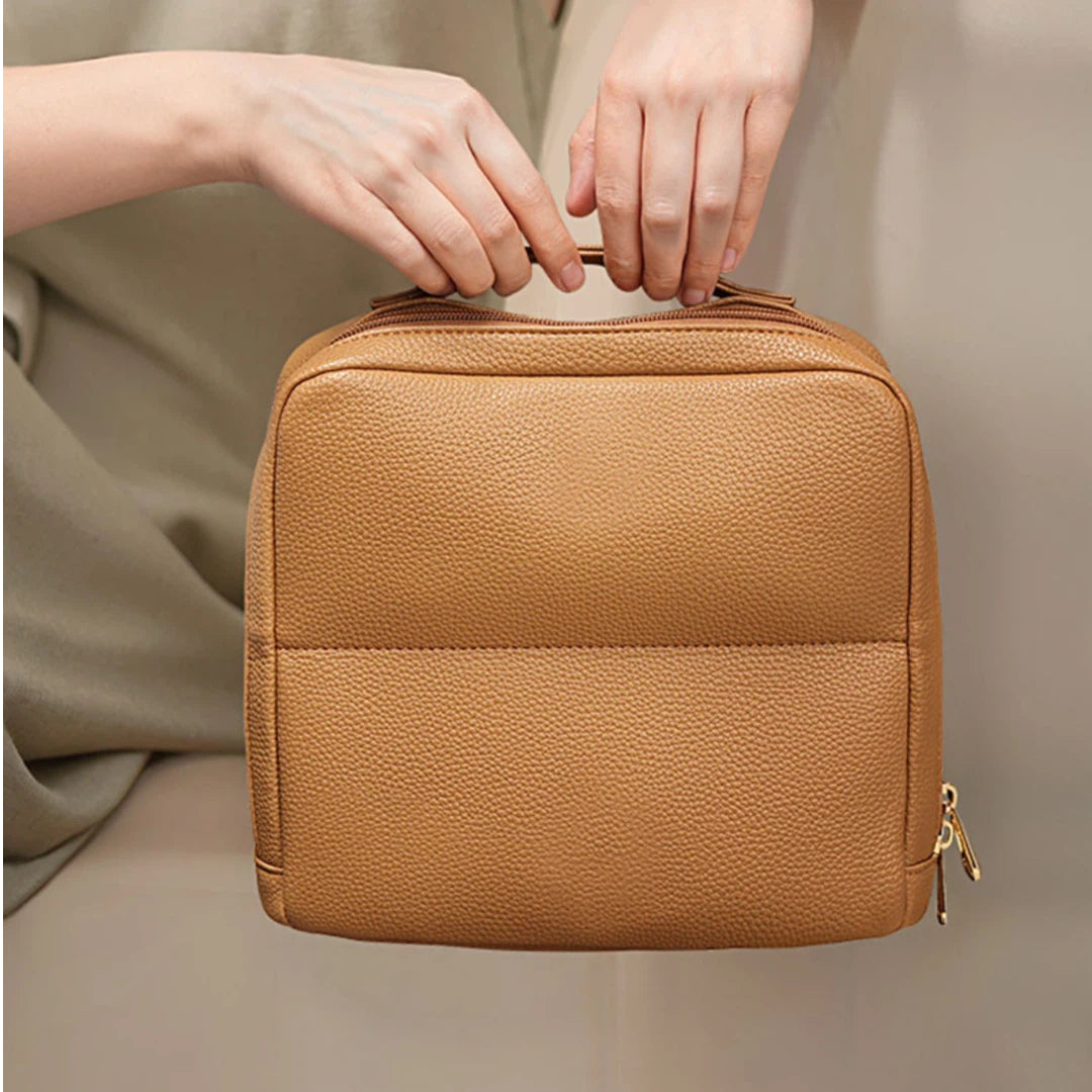 Slim Upright Cosmetic Bag