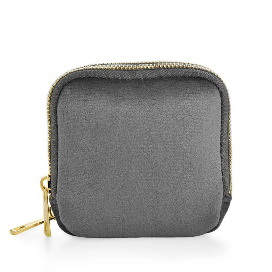 Tangle-Free Velvet Dual-Layer Jewellery Bag