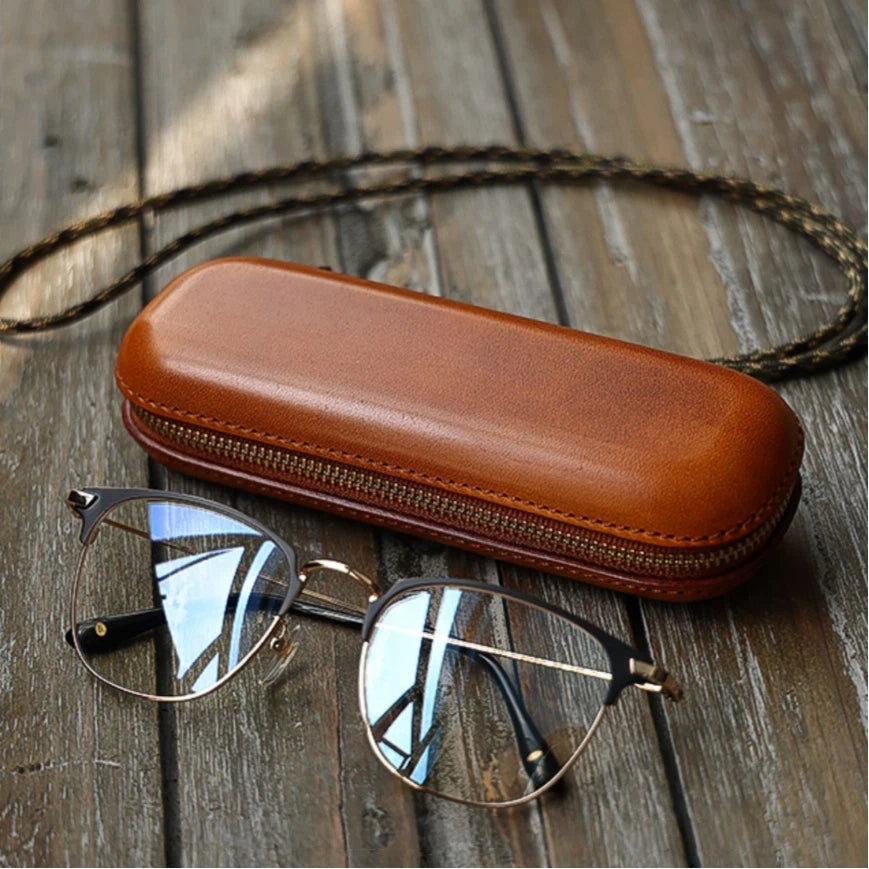 Handcrafted Leather Eyewear Case