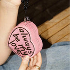 Heartbeat Denim Travel Jewellery Organiser