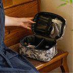 Jacquard Travel Cosmetic Bag