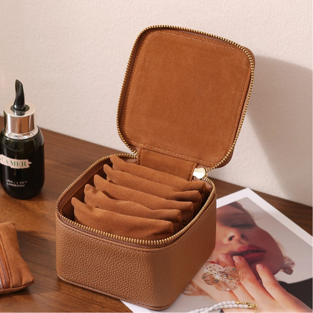 Multi-Pocket Jewellery Box