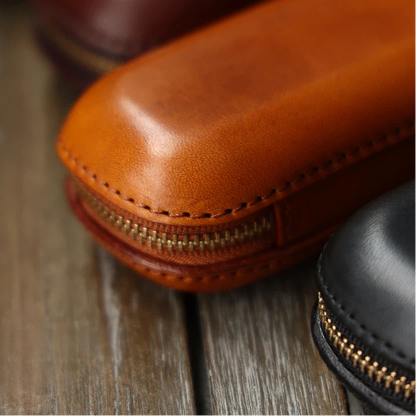 Handcrafted Leather Eyewear Case