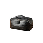 Glossy Leather Lay-Flat Makeup Case