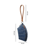 Denim Shell Mini Pouch