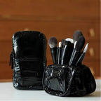 Upright Compact Makeup Brush Case