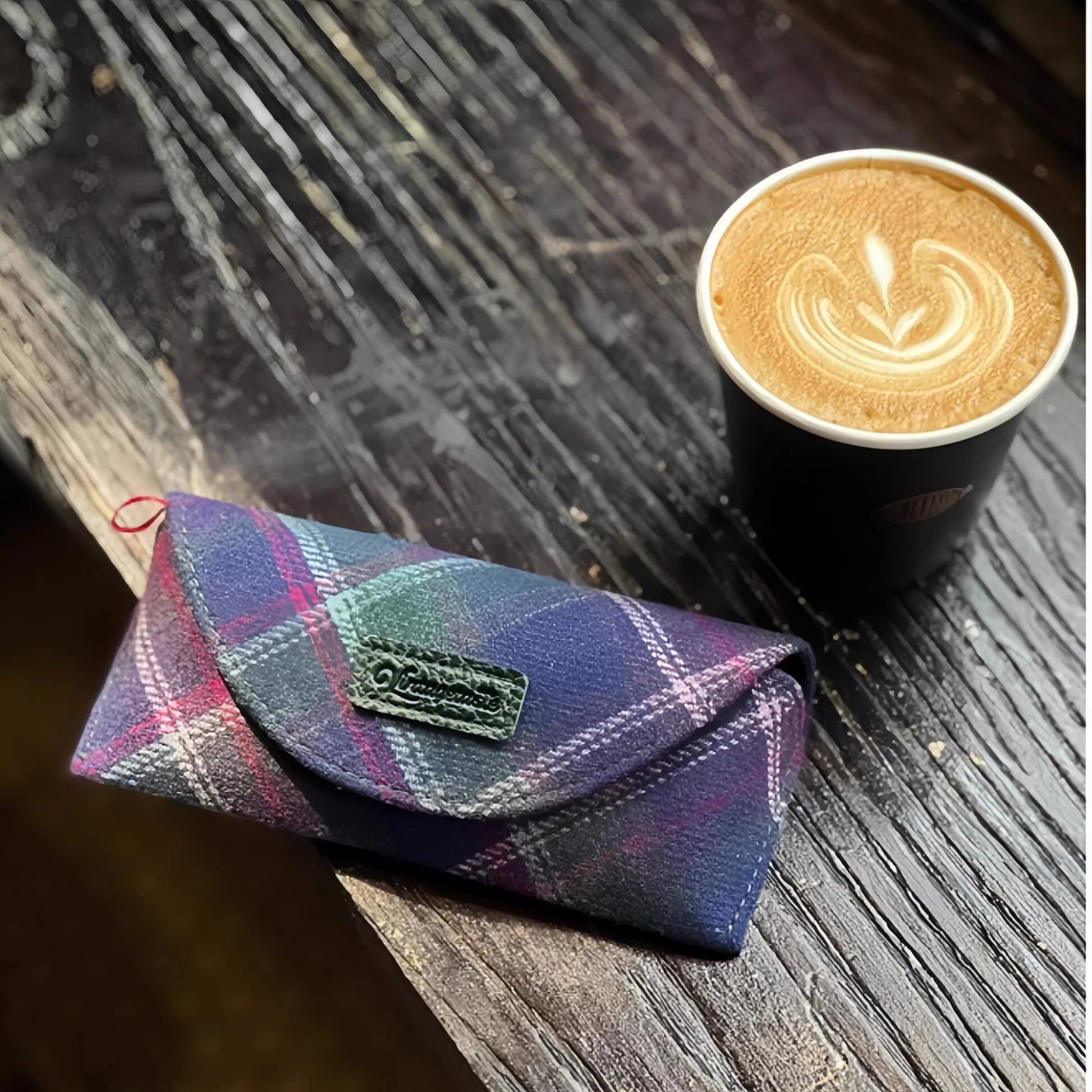 Handcrafted Wool Glasses Case