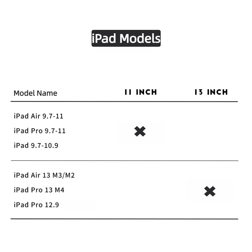 Minimal PU iPad Sleeve