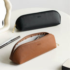 Pebbled Makeup Brush Pouch