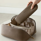 Pebbled Makeup Brush Pouch