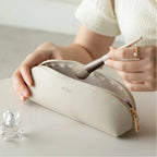 Pebbled Makeup Brush Pouch