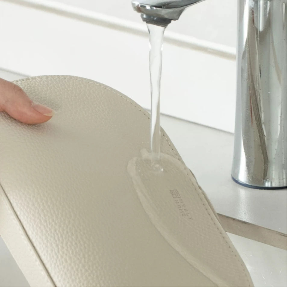 Pebbled Makeup Brush Pouch