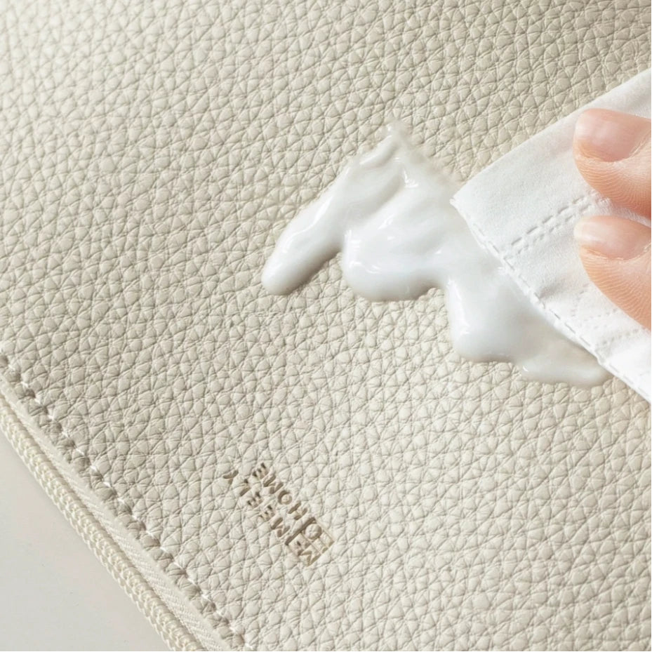 Pebbled Makeup Brush Pouch