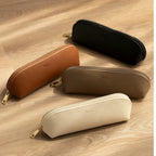 Pebbled Makeup Brush Pouch