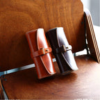 Handcrafted Leather Glasses Case