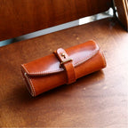 Handcrafted Leather Glasses Case