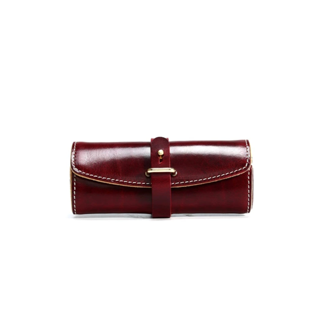 Handcrafted Leather Glasses Case