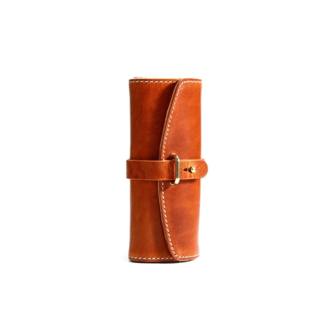 Handcrafted Leather Glasses Case