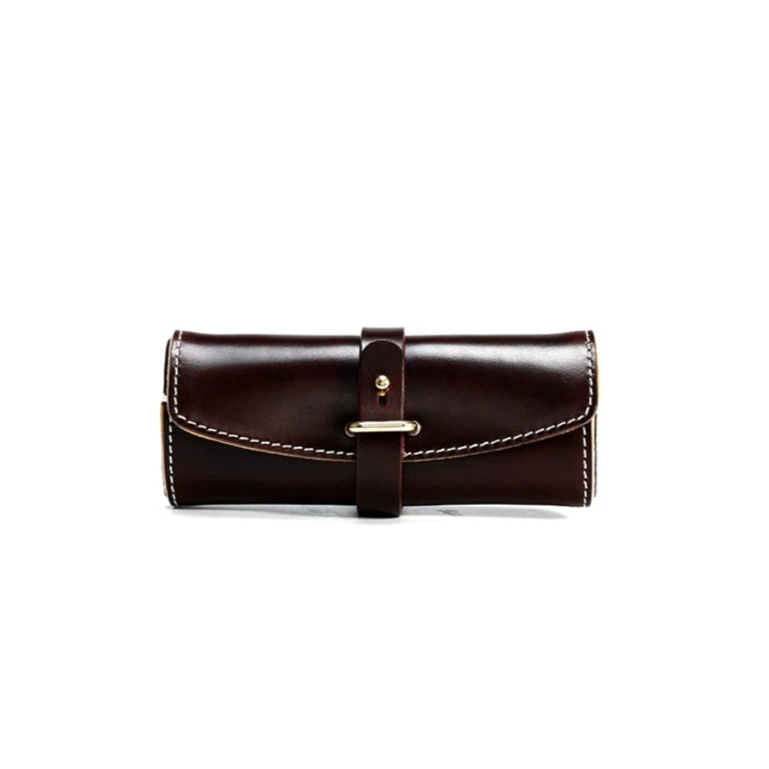 Handcrafted Leather Glasses Case